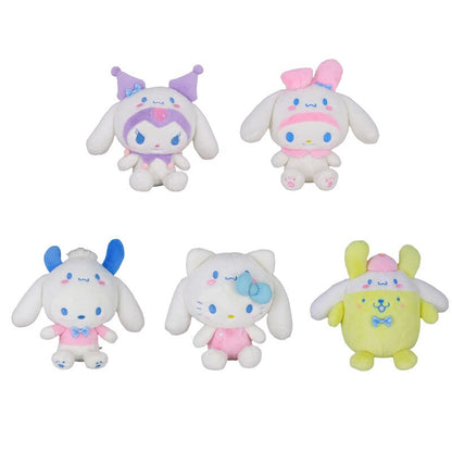 Sanrio Plushies Limited Edition Hello Kitty Kuromi Cinnamoroll My Melody Pochacco Pompompurin Badtz-Maru Plush Toy Anime Kawaii Doll Collection