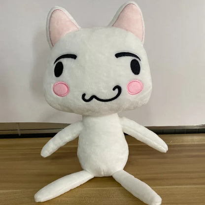 New Toro Inoue Cat Plush Anime Game Stuffed Kittens Animal Plushy Doll Cartoon Cat Plushies Decor Pillow Gifts Toys for Kids