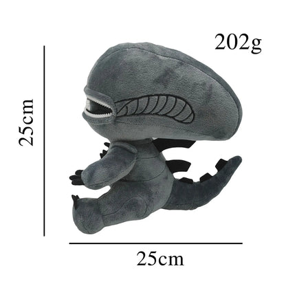 2023 Cute Alien Xenomorph Plush Toy Cartoon Plush Dolls Soft Stuffed Plush Toys for Boys Girls Fans Birthday Christmas Gifts