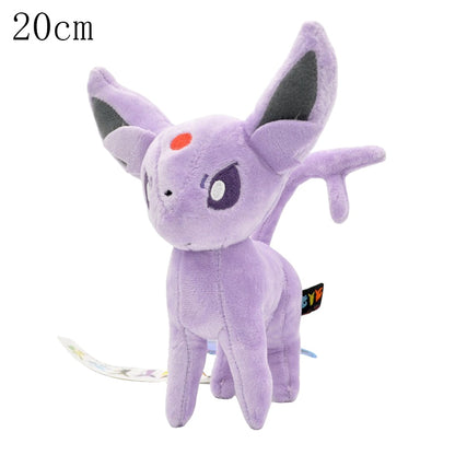 Pokémon Eeveelution Plushies Set Eevee Flareon Vaporeon Jolteon Espeon Umbreon Glaceon Leafeon Sylveon Evolution Collectible Stuffed Plush Doll Toy Christmas Gift