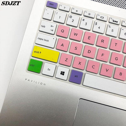 15.6 Inches Silicone Laptop Notebook Keyboard Cover Protector Film for HP Pavilion 250 G8 G7 G6 250 G7 255 G7 G6 256 G6 258 G7