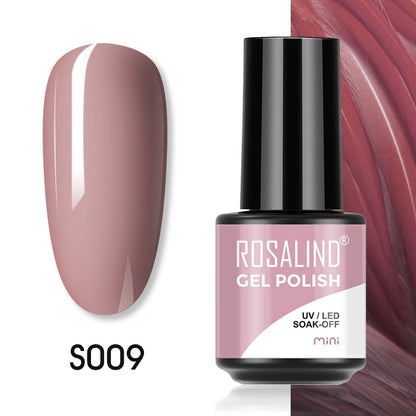 ROSALIND 7ML Gel Polish Glitter Nail Polish All For Nails Manicure Nails Art Base Top Coat UV Semi Permanent Gel Varnishes