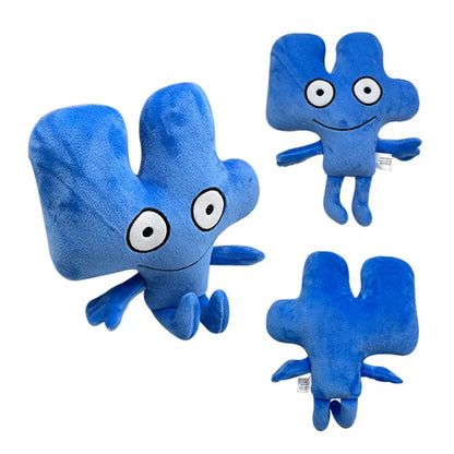 Four Plushies Battle for Dream Island Plush Toy Bfdi Stuffed Animal Soft Figurine Pillow Cushion Game Doll Kids Children Gifts