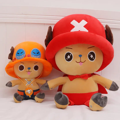 One Piece Anime Figure Tony Tony Chopper 35-70cm Stuffed Plush Doll Toy Bedroom Decoration Sleeping Pillow Toy For Kid Xmas Gift