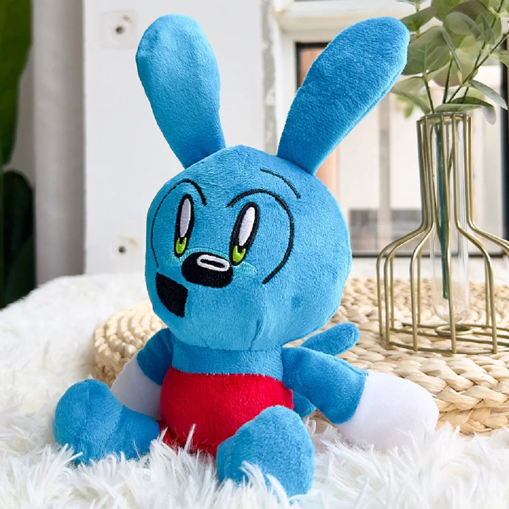 30cm Riggy Plush Toy Kawaii Cartoon Game Plushie Doll Soft Stuffed Rabbit Monkey Dolls For Fans Kids Christmas Birthday Gifts