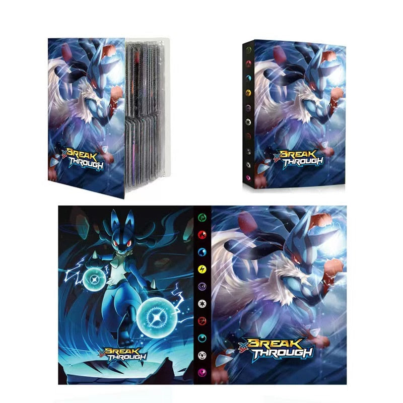 Pokémon Card Binder: Holds 240 Cards VMAX GX EX Holder Album Book Collector