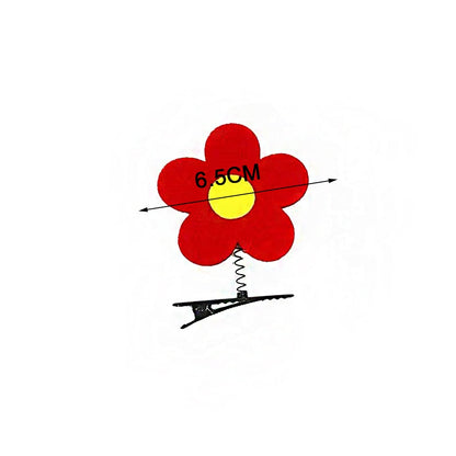 1PC Funny Show Bean Sprout Bobby Hairpin Flower Plant Hair Clips For Kids Girls Women Hair Styling Tool