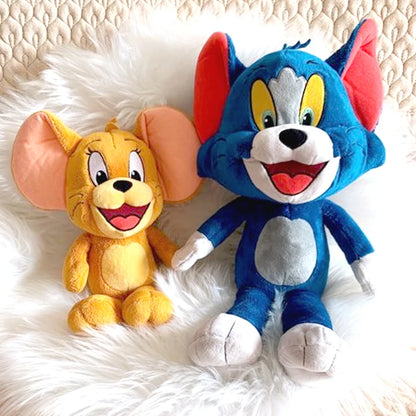 Tom And Jerry Plush Toy Cartoon Movie Figures Cat Mouse Cute Plushies Stuffed Animal Doll Toys For Kids Gift Free Shipping