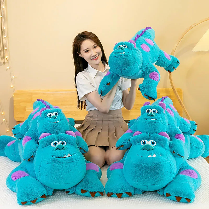 85cm Disney Large James P. Sullivan Stuffed Toys Monsters University Inc. Plush Dolls Kawaii Pillow Hugs With Anime Ornamental