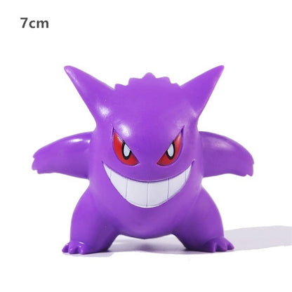 Cute Pokémon Action Figures 6-10cm Toys Pikachu Charizard Raichu Pichu Flareon Greninja Gengar Mimikyu Holiday Gift