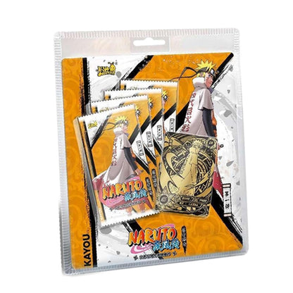 KAYOU Original Naruto Complete Series Card Booster Pack Anime Figure Rare Collection Cards Flash Card Toy For Children Xmas Gift