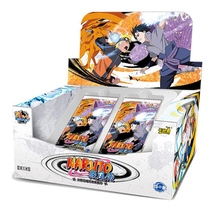 KAYOU Original Naruto Complete Series Card Booster Pack Anime Figure Rare Collection Cards Flash Card Toy For Children Xmas Gift