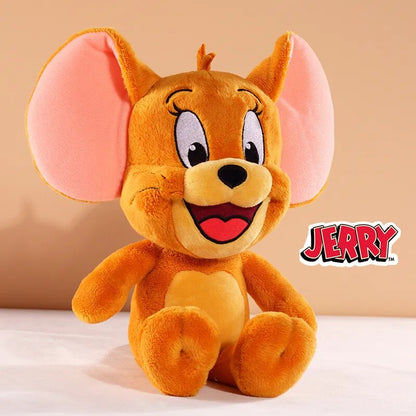 Tom And Jerry Plush Toy Cartoon Movie Cat Tuffy Nibbles Mouse Plushies Stuffed Animals Soap Action Figure Studio Doll Toys