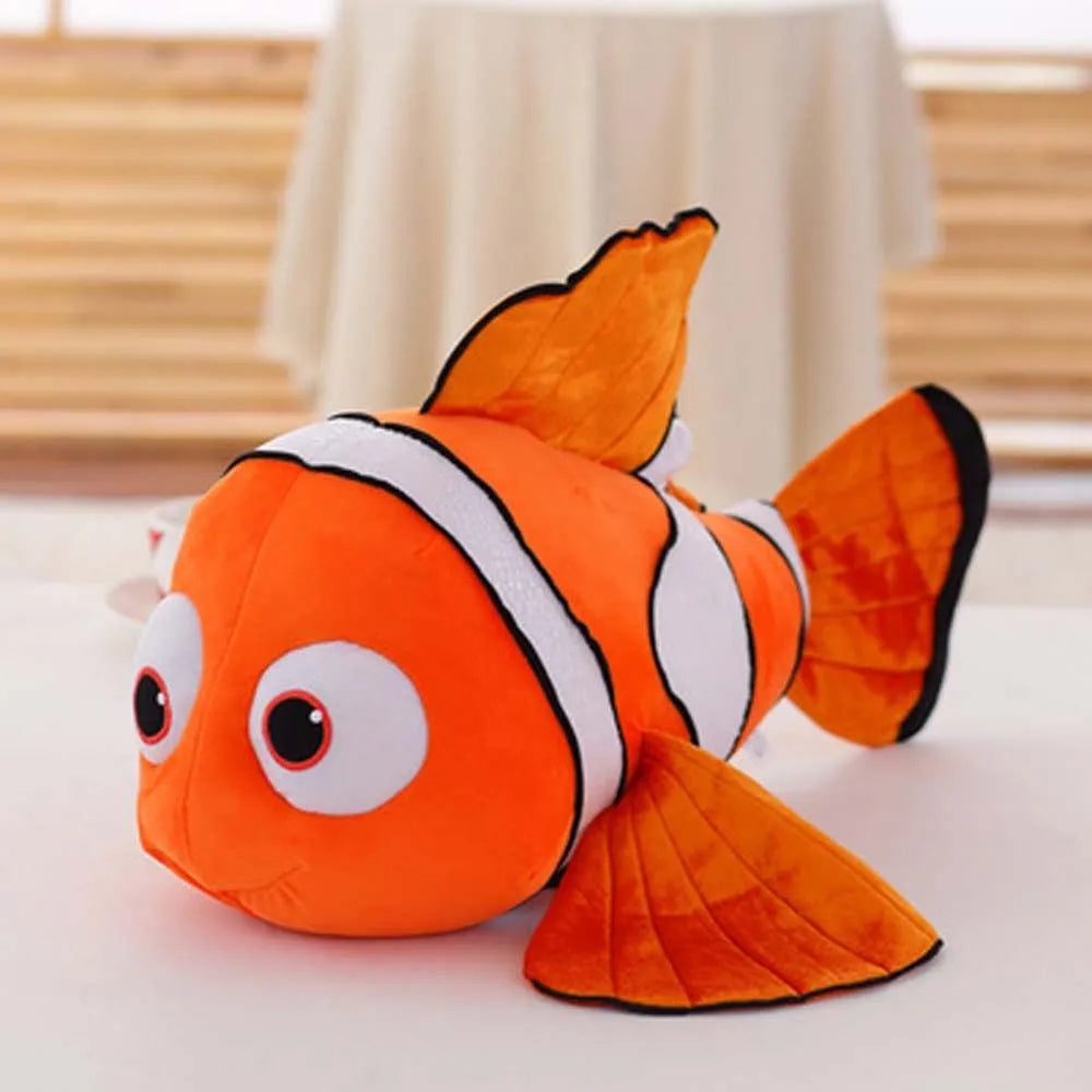 Finding Nemo Plush Toy Stuffed Animal Doll Soft Plushie Movie Clown Fish Christmas Birthday Gift