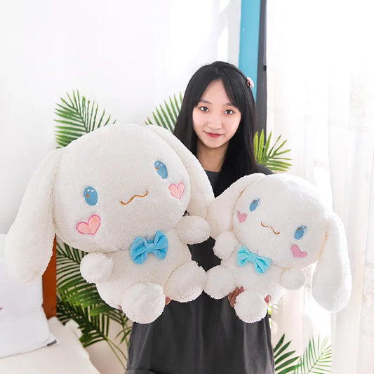 Sanrio Cinnamoroll Plush Toy Kawaii Pillow Figure Stuffed Animal Plushies Comfort Cute Soft Doll Children Toys Christmas Gift