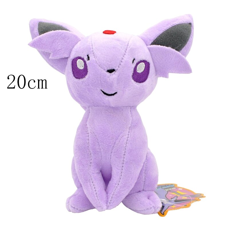 Cute Pokemon Evolve Eevee Shiny Stuffed Plush Doll Toy Gift - MsHormony