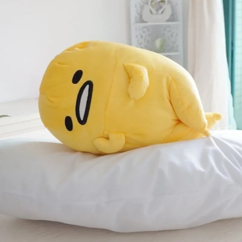 Gudetama Plush Toys Sanrio Stuffed Animal Plushies Lazy Sleeping Kawaii Egg Anime Figure Soft Dolls Pillows Bed Sofa Cute Gifts For Girl Birthday