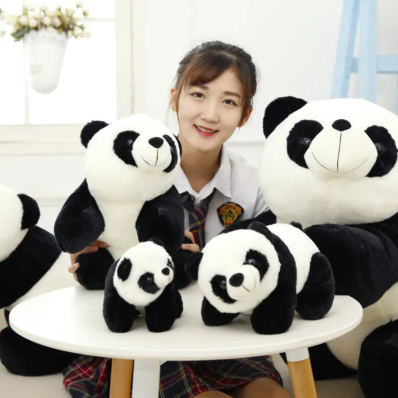 Cute Baby Big Giant Panda Bear Plush Stuffed Animal Doll Animals Toy Pillow Cartoon Kawaii Dolls Girls Gifts Knuffels