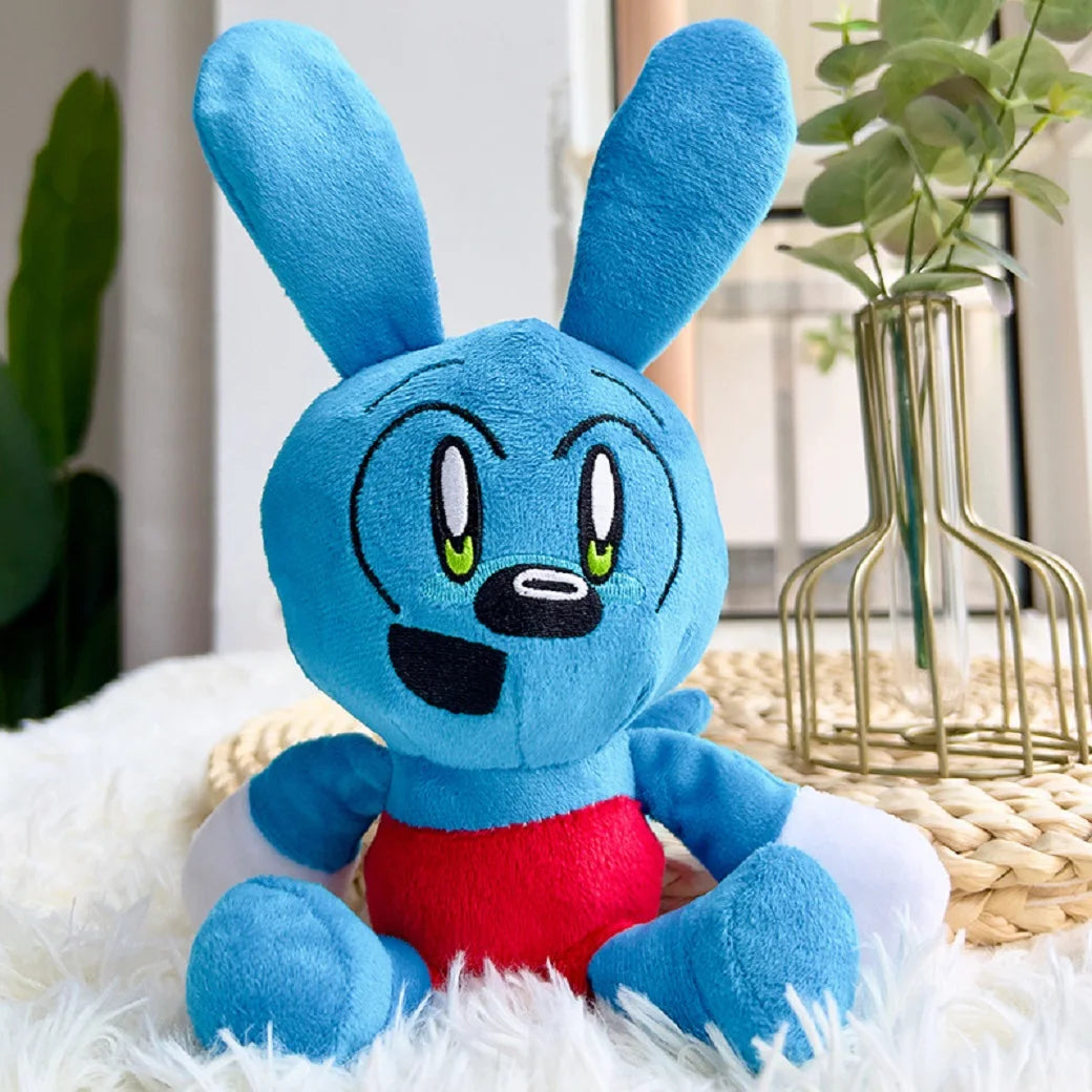 30cm Riggy Plush Toy Kawaii Cartoon Game Plushie Doll Soft Stuffed Rabbit Monkey Dolls For Fans Kids Christmas Birthday Gifts