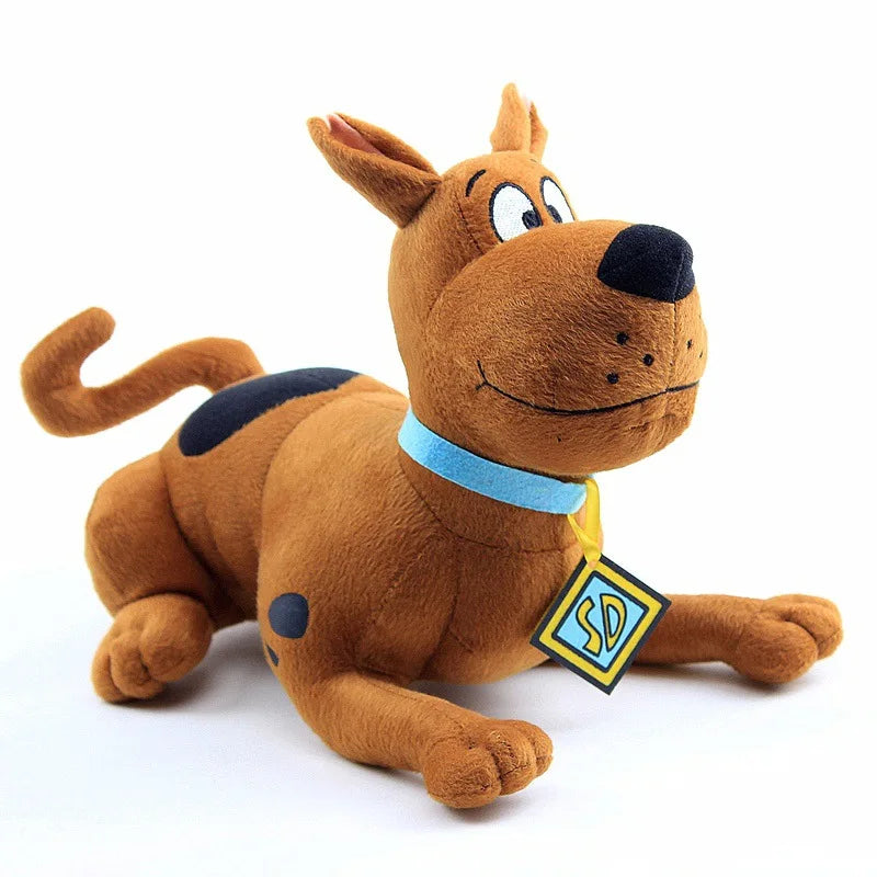 Scooby Doo Stuffed Animal Plush Toy Brown Spotted Dog Plushie Mystery Inc Soft Doll Movie Girlfriend Kid Birthday Gift