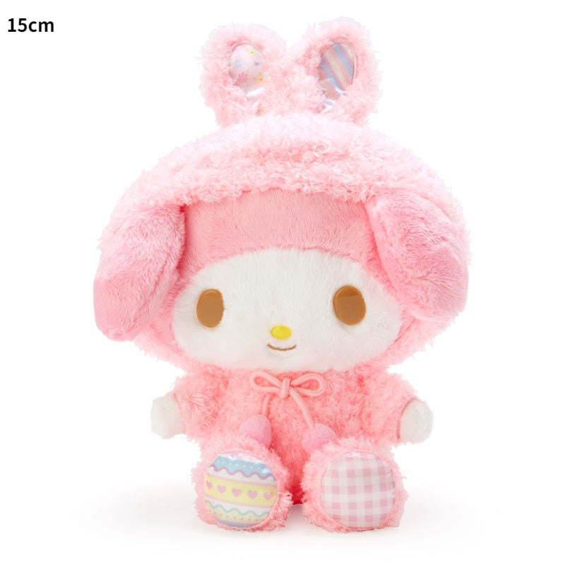 Sanrio Plushies Limited Edition Hello Kitty Kuromi Cinnamoroll My Melody Pochacco Pompompurin Badtz-Maru Plush Toy Anime Kawaii Doll Collection