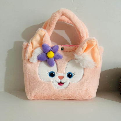 Cute Cartoon Sanliou Plush Toys New Kuromi Handbag Candy Bag Wallet Anime Hairpin Ornaments Cinnamoroll Kawaii Leisure Shopping