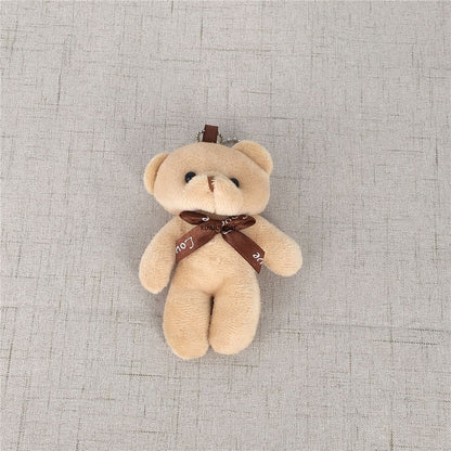 NEW 8CM Approx. Gift Bear Plush Stuffed TOY ; Accessories Plush TOY DOLL