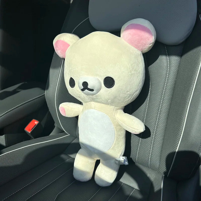 Rilakkuma Plush Lovely Animal Kuma Plushies Teddy Bear Stuffed Doll Kawaii Room Deocr Toys Hobbies Car Backrest Gift for Kids