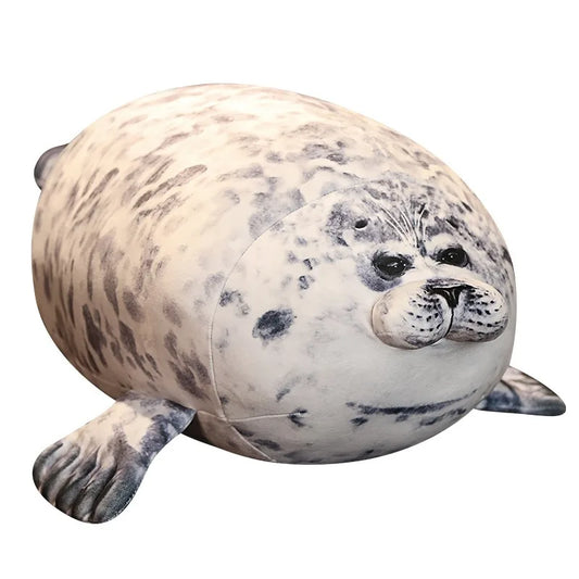 Fat Plush Foca Gorda Seal Toy Stuffed Animal Foca Guatona Peluche Soft Doll Sleeping Pillow 3d Cute Sea Lion Doll Christmas Gift