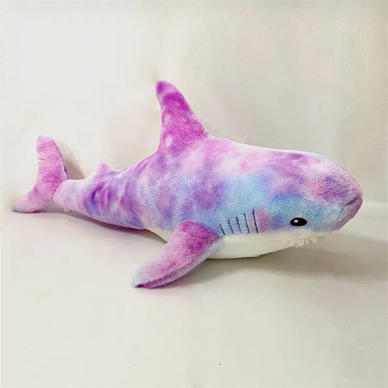 Giant Shark Plush Toys 140cm Cute Stuffed Animal Plushies Speelgoed Reading Pillow for Birthday Gifts Cushion Doll Gift For Children