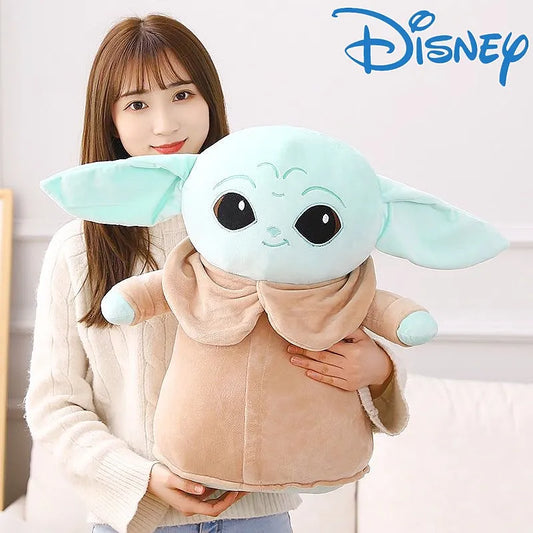 Baby Yoda Plush Toy Star Wars Stuffed Animal Disney Plushies Grogu Mandalorian Figure Model Soft Dolls Xmas Christmas Gift For Kids