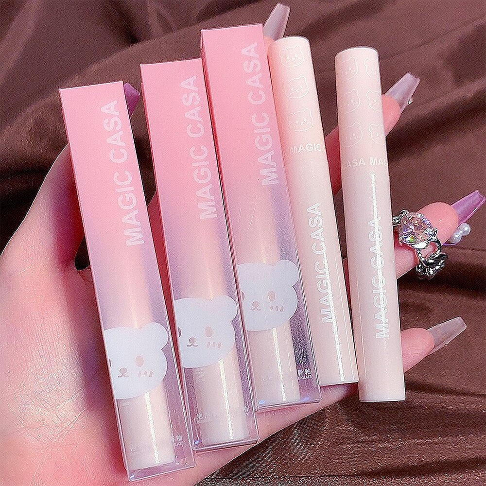 Mirror Water Lip Gloss Lasting Moisturizing Liquid Lipstick Waterproof Non-stick Cup Lip Tint Lip Glaze Korean Makeup Cosmetics