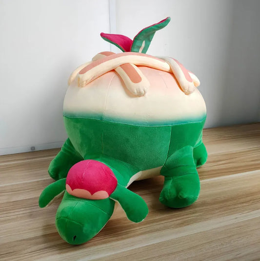 Pokemon Big Appletun Plush Toy 55cm Exclusive Giant Turtle Kawai Cartoon Tortoise Doll Cute Soft Stuffed Anime Plushie Gift For Kid