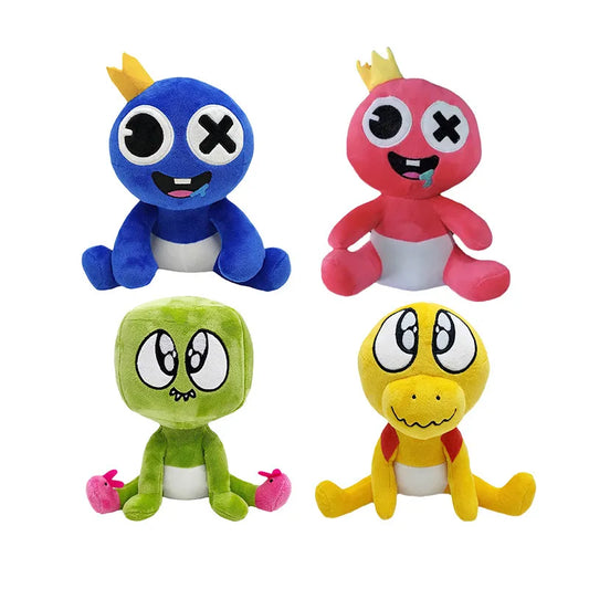 Rainbow Friends Plush Stuffed Animals Plushies Roblox Video Game Character Cute Blue Green Orange Purple Doll Kawaii Baby Monster Soft Toy Plushy