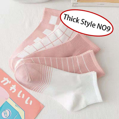 1pair/Cute Summer Women Short Socks Boat Chaussette Femme Cotton Ankle Lace Mujer Sock Female Mesh Breathable Calcetines