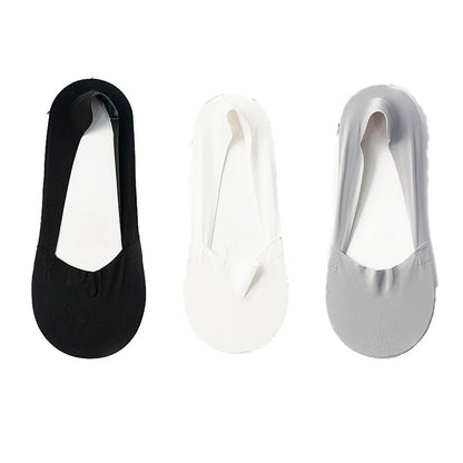 3 Pairs Women Socks High Quality Matching Casual Socks Summer Thin Cotton Bottom Non-slip Invisible Low Short Socks Breathable
