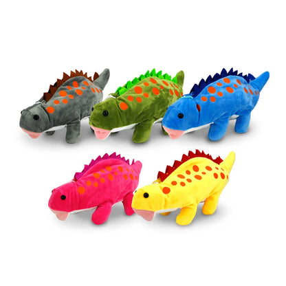 Plush Pencil Case Cartoon Dinosaur Shape Children's Pen Holder Creative Doll Large Capacity Pen Bag Student Stationery Storage