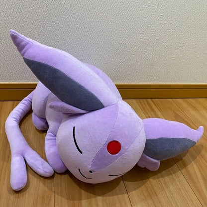 Pokemon original Eeveelution big sleep Espeon plush toy stuffed toys doll doll Christmas presents for children