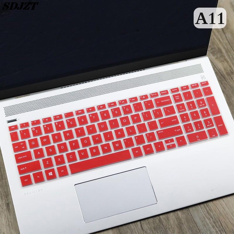 15.6 Inches Silicone Laptop Notebook Keyboard Cover Protector Film for HP Pavilion 250 G8 G7 G6 250 G7 255 G7 G6 256 G6 258 G7
