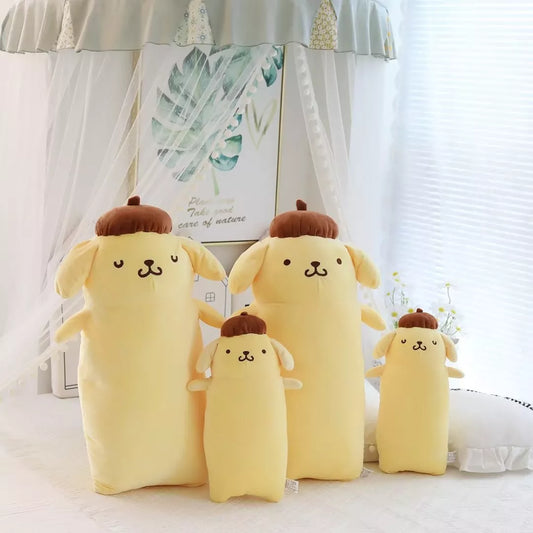 65cm Pom Pom Puirn Long Body Plush Toys Kawaii Sanrio Series Image Stuffed Dolls Lovely Room Decor Bedside Cushion Sofa Pillow
