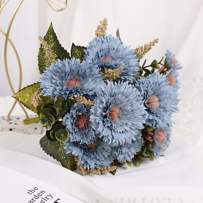 Fake Sunflower Gerbera Artificial Gerbera Wedding Decoration Fake Flower Realistic Plant Home Decoration Shooting Props