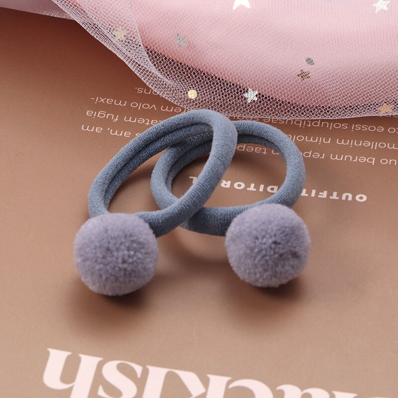 2Pcs New Cartoon Animals Hair bands Girls Nylon Elastic Rubber Band Hair Ring Headbands Cute Kids Headwear Hair accessories Gift