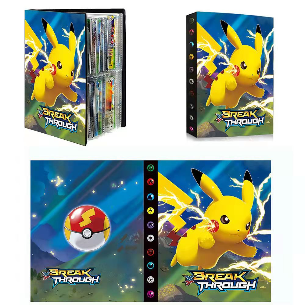 Pokémon Card Binder: Holds 240 Cards VMAX GX EX Holder Album Book Collector