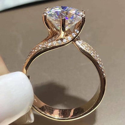 Luxury women's fashion accessories beauty birthday party elegant bride engagement gift girlfriend exquisite commitment ring