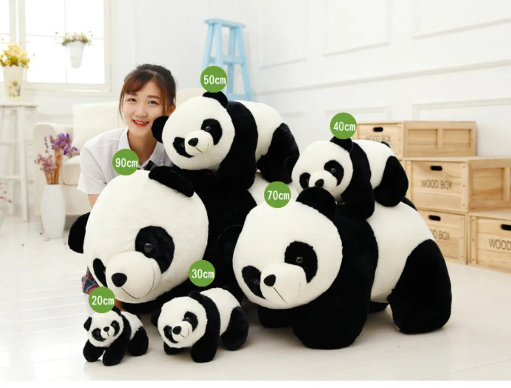 Cute Baby Big Giant Panda Bear Plush Stuffed Animal Doll Animals Toy Pillow Cartoon Kawaii Dolls Girls Gifts Knuffels