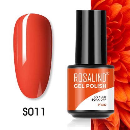 ROSALIND 7ML Gel Polish Glitter Nail Polish All For Nails Manicure Nails Art Base Top Coat UV Semi Permanent Gel Varnishes