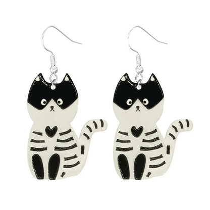 Earring For Women Resin Drop Funny Custom Cute Girls Gift Eardrop Kids Animal Duck Rabbit Flamingo Bird Jellyfish Cat