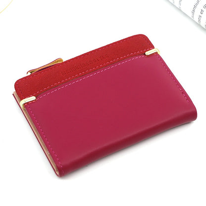 Women's Wallet Short Women Coin Purse Fashion Wallets For Woman Card Holder Small Ladies Wallet Female Hasp Mini Clutch For Girl