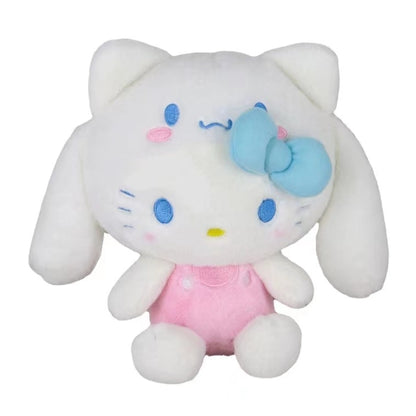 23cm Sanrio plush Kawaii Hello Kitty Doll My Melody Kuromi plushie Cinnamoroll pochacco Plush Toys Cute Pendant for Gift