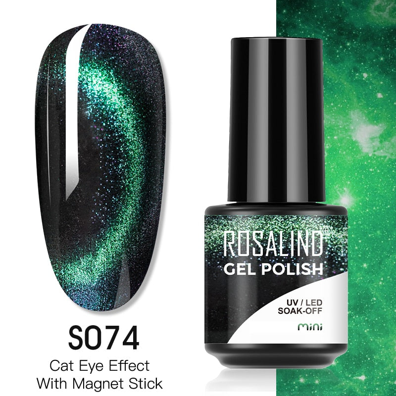 ROSALIND 7ML Gel Polish Glitter Nail Polish All For Nails Manicure Nails Art Base Top Coat UV Semi Permanent Gel Varnishes